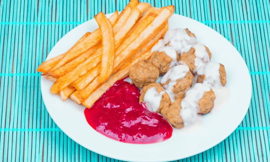 Рецепт фрикаделек икеа с брусничным соусом