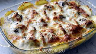 Фрикадельки по-шведски под французским соусом