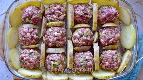 фрикадельки по-шведски под французским соусом