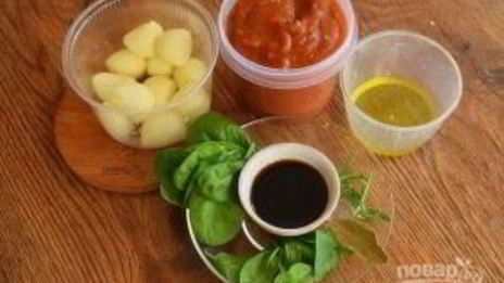 фрикадельки под томатно-сырным соусом