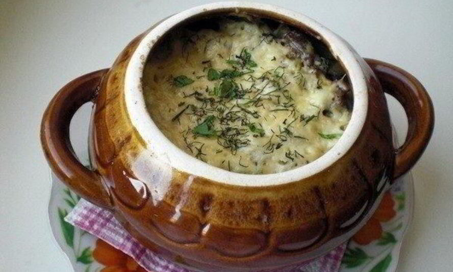 Рецепт фрикаделек с картошкой и грибами в горшочках