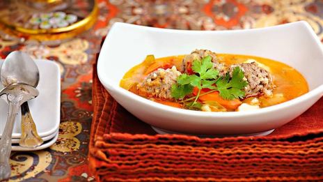 фрикадельки с подливкой