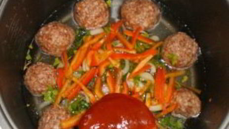 фрикадельки в мультиварке