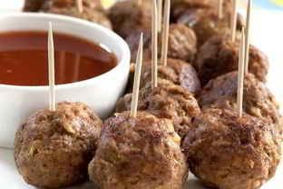 Фрикадельки в соусе чили