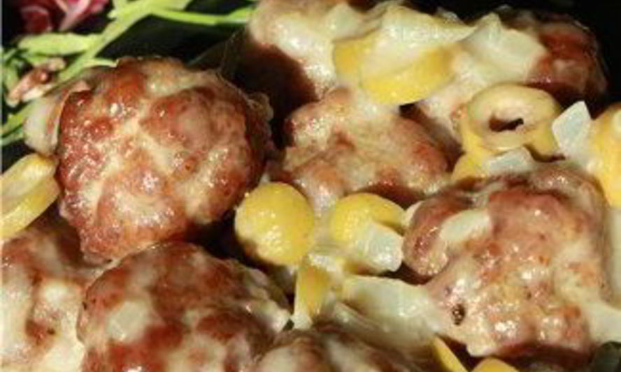 Рецепт фрикаделек в соусе из оливок