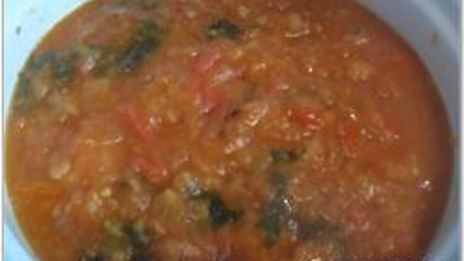 фрикадельки в томатном соусе с пикантным рисом