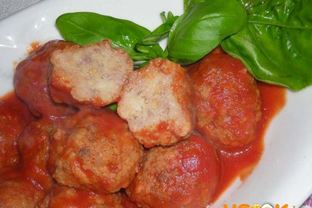 Фрикадельки в томатном соусе