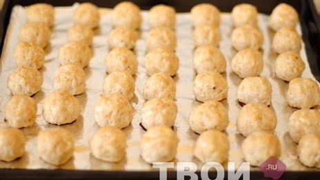 куриные фрикадельки в глазури из сидра