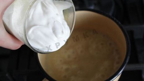 куриные фрикадельки в сметанном соусе