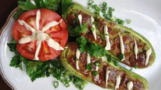 Лодочка с фрикадельками