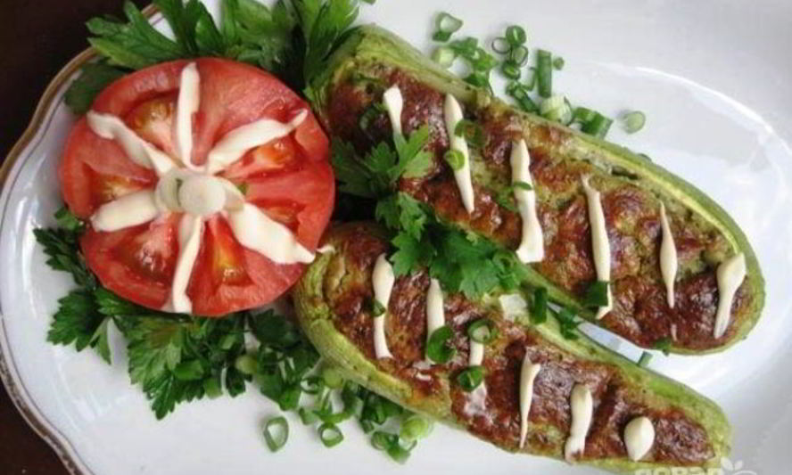 Рецепт лодочки с фрикадельками