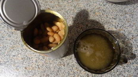 мясные фрикадельки с хреном тушёные в майонезе из фасоли