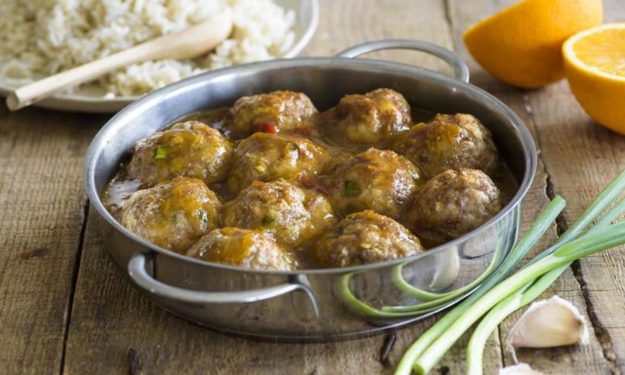 Рецепт оранжевых фрикаделек