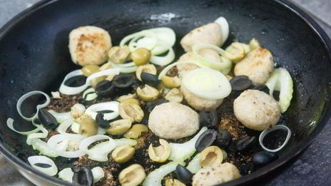 рыбные фрикадельки по-сицилийски