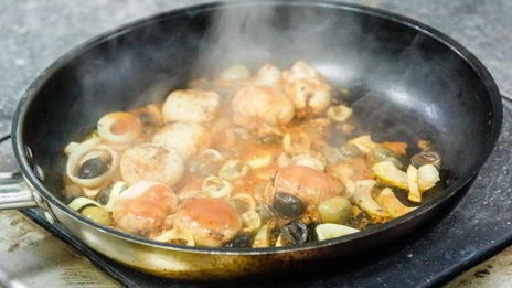 рыбные фрикадельки по-сицилийски