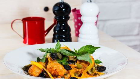 рыбные фрикадельки по-сицилийски