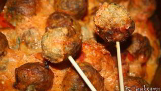 Запеченные фрикадельки Для дружной компании