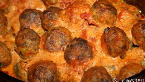 запеченные фрикадельки для дружной компании