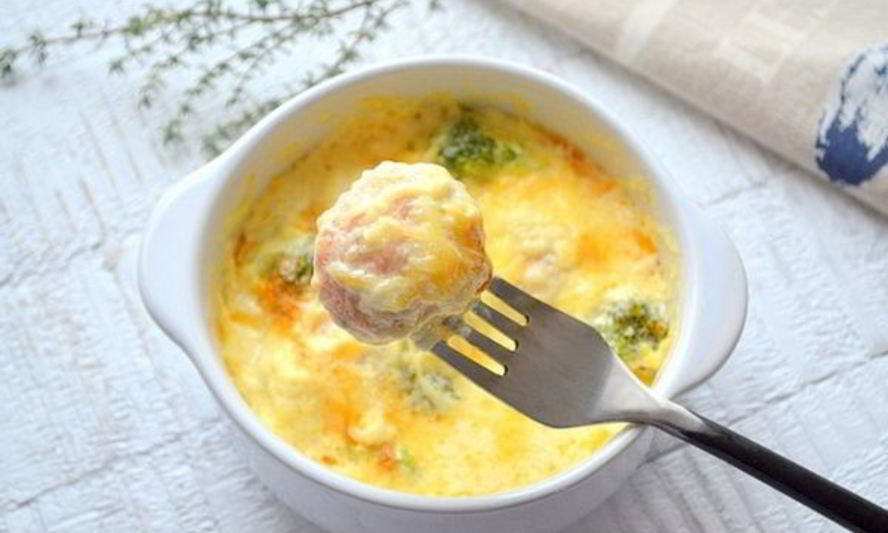 Рецепт запеченных фрикаделек из рыбы под сыром в духовке