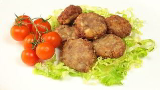 Жареные фрикадельки