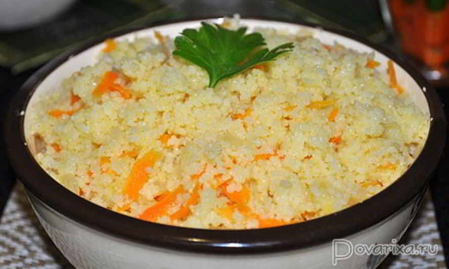 Рецепт гарнира из булгура