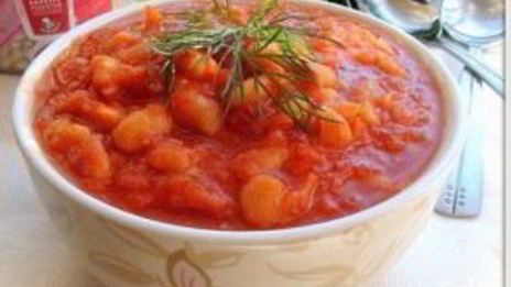 гарнир из фасоли