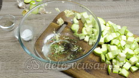 гарнир из кабачков