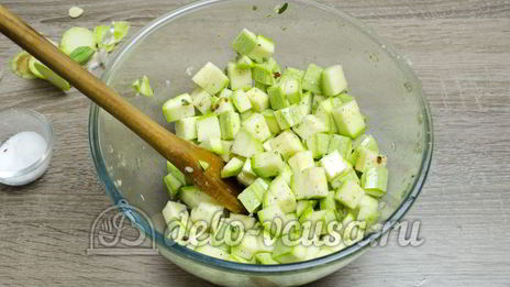 гарнир из кабачков