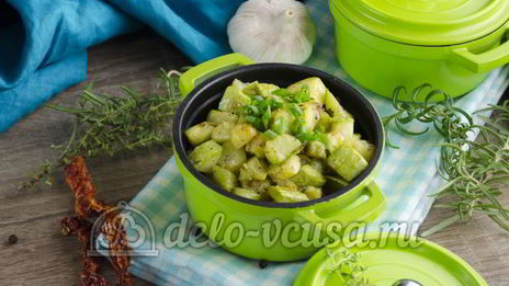 гарнир из кабачков