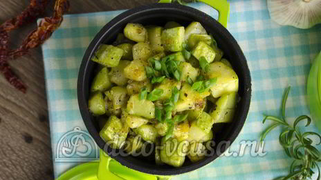 гарнир из кабачков