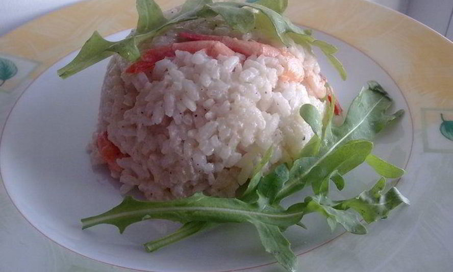Рецепт арроза кон коко и камаронес — риса с кокосом и креветками