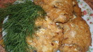 Биточки из тюльки по-одесски