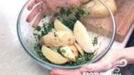 картофель по-деревенски