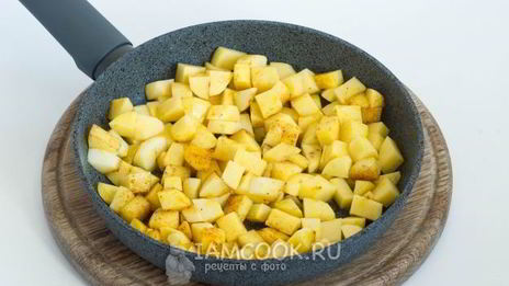 картофель с болгарским перцем