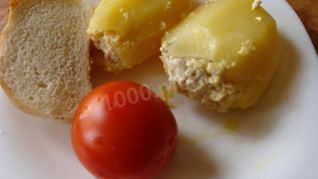 Картофель с фаршем
