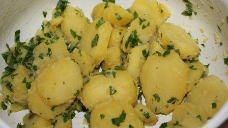 картофель с лимоном