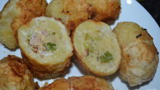 Картофель с начинкой