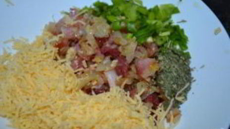 картофель с начинкой