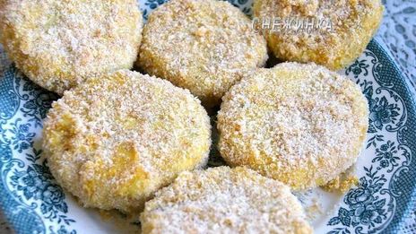 картофельно-рыбные крокеты с томатной сальсой