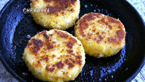 картофельно-рыбные крокеты с томатной сальсой