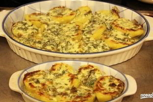 Картошка с сыром в духовке