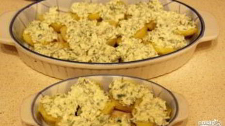 картошка с сыром в духовке