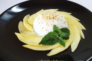 Клейкий рис с манго