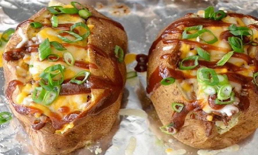 Рецепт печеного картофеля в духовке