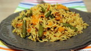 Рис Басмати с овощами