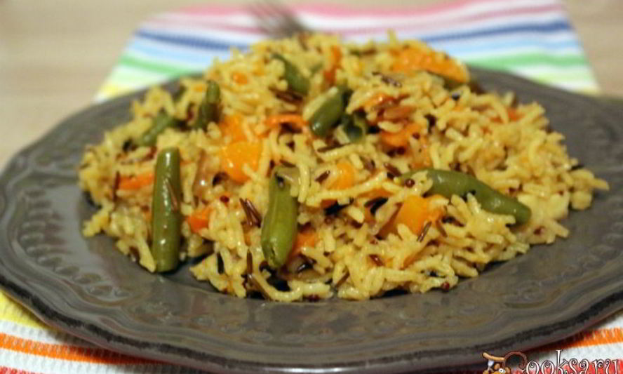 Рецепт риса басмати с овощами