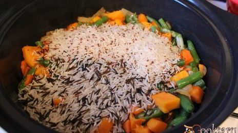 рис басмати с овощами