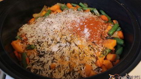 рис басмати с овощами