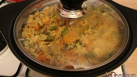 рис басмати с овощами