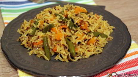 рис басмати с овощами